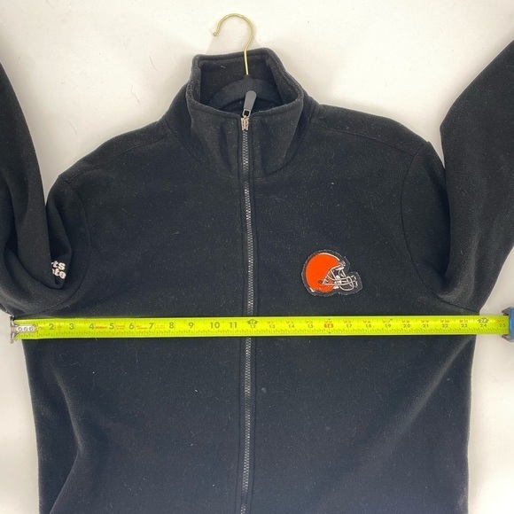 Sports illustrated NFL Cleveland Browns Fleece Full Zip up Jacket XL - Picture 7 of 10